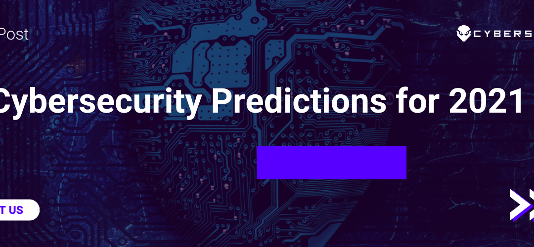 5 Cybersecurity Predictions for 2021