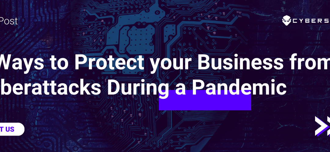 5 Ways to Protect your Business from Cyberattacks During a Pandemic