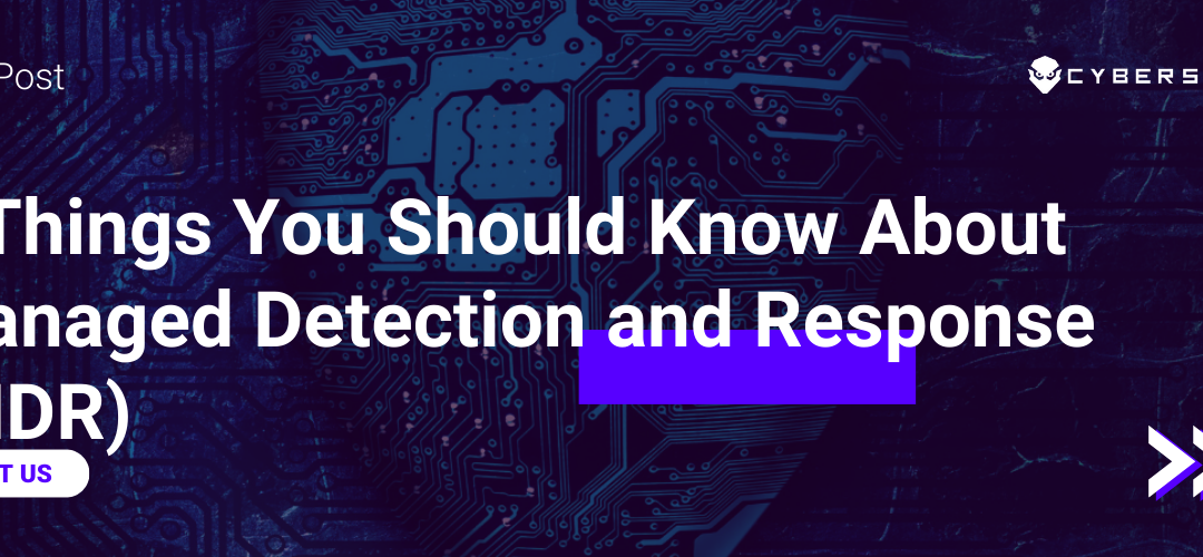 5 Things You Should Know About Managed Detection and Response (MDR)