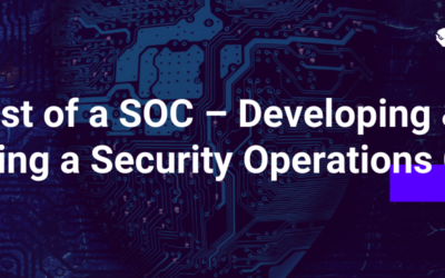The Cost of a SOC – Developing & Managing a Security Operations Center