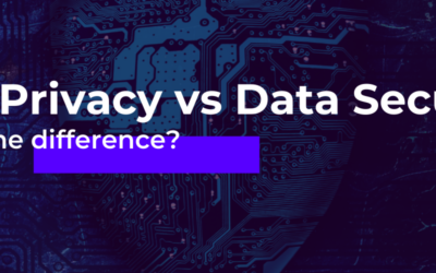 Data Privacy versus Data Security