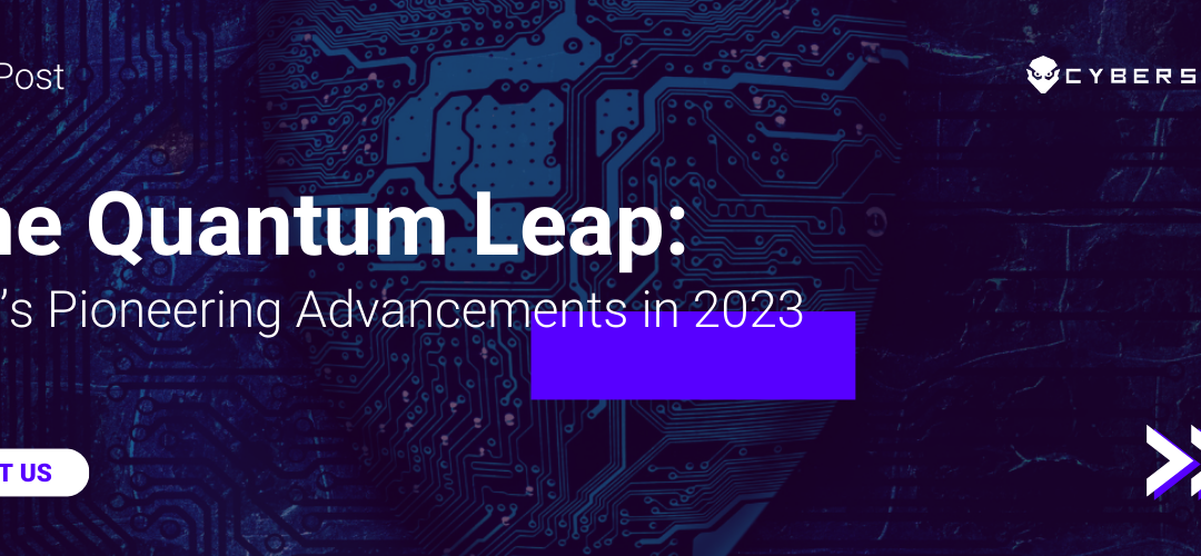 Article on "The Quantum Leap: IBM's Pioneering Advancements in 2023"
